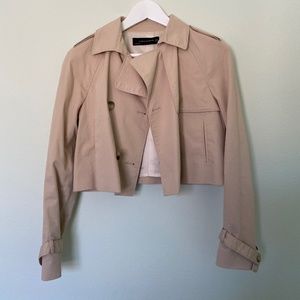 ZARA Short Trench, XS, Made in Spain